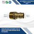 2 Pcs XFITTING Pex A 3/4 Inch x 3/4 Inch Male NPT