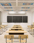 Futuregrace Ceiling,4 Pack 4x2 Magnetic Light Cover for Classroom Drop Ft Abstract Sun Flame Colorful Texture