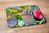 Frog Gaming Mousepad, Cartoon Butterfly Frog Green Leaves Mouse Pad for Computer Desk, 9.5 X 7.9 Inch