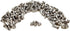 Stainless N.8 x 1/2 Inches Hex Washer Head Self-Drilling Sheet Metal Tek Screws, 100 Pieces