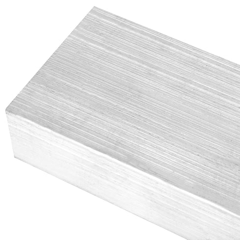 3 PCS Aluminum Bar, 1 x 2 Inch, 8 Inch Long, 6061 General Purpose Solid Metal Plates for Building Projects