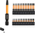 Torx Screwdriver Set 26pcs (T7-T40 TT7-TT40), Security Tamper Proof Bit Set, 1/4 Hex Bit Set