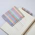 Yinder 12 Pcs Bible Highlighters - No Bleed, Pastel Colors Chisel Tip, 300 Sheets Cream Colors Transparent Sticky