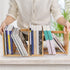 ZOOFOX Bamboo Desktop Bookshelf, Expandable Desktop Organizer, Small Display Shelf Book Rack for Office Supplies, Home Tabletop by ZOOFOX