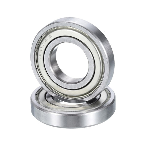 uxcell 4 Pcs Deep Groove Ball Bearing, 16004-2Z, 20mm x 42mm x 8mm, High Carbon Chrome Steel Z3 Double Rubber Sealed