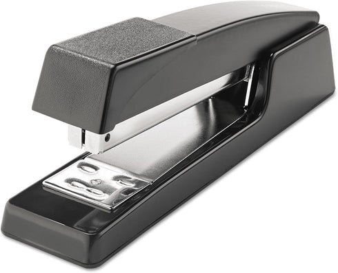 Universal 43128 Full-Strip Stapler, Black, 15-Sheet Capacity, 3.5-Inch Throat