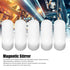 5Pcs 5x15mm PTFE Magnetic Stirrer Mixer Type C Stir Bars, Laboratory PTFE Stirring Rod