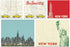 Cavallini Papers Sticky Notes, New York, Set of 5
