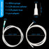 SHAOTONG 300ml Syringe for Feeding Pets, Liquid Refilling, Drawing Oil Fluid with 2Pcs 40 Inch Tube and Tip Adapter