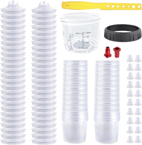 Disposable Paint Spray Gun Cup System for HVLP Paint Spray Paint Gun,Standard
