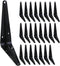 ELSKER&HOME 24 Pack Shelf Brackets 6 Inch, Floating Shelf Bracket for Wood,