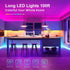 100ft, TJOY LED Lights for Bedroom RGB Color Changing Led Strip Lighting with Remote and Smart APP Control, Music Sync