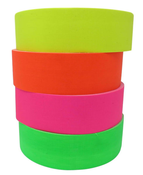 T.R.U. CGT-80F Fluorescent Gaffers/Spike Tape, 60 Yards, Laminated with Rubber Adhesive, 1/2 in. (Fluorescent Orange)