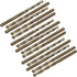 uxcell 3.3mm Drilling Dia HSS Cobalt Metric Spiral Twist Drill Bit, 15pcs Rotary Tool