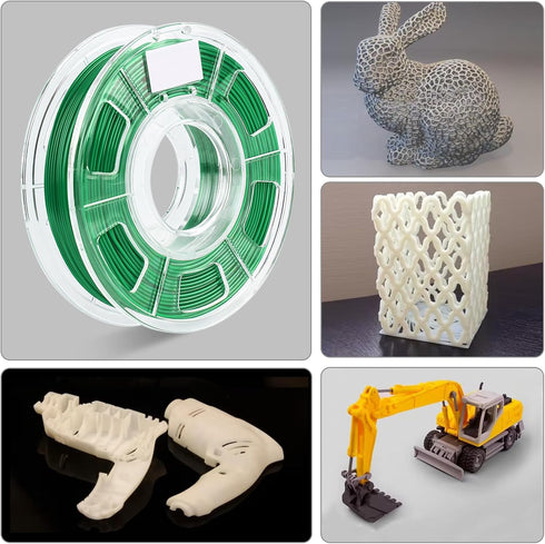 3D Printer SMP Filament (4D filament) 1.75mm 250g, Green Shape Memory Polymer Material for Bambu Lab & Creality Printers