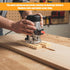 12 1 (70mm) in Adjustable Router Jig, Versatile Router Fluting Jig for Precise Flutes, Woodworking Router Table