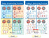 NewPath Learning Fractions Bulletin Board Charts - Set/7 - Laminated, Double-Sided, Full-Color