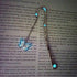 Luminous Bookmark, Retro Glow in The Dark Book Markers with Pendant, Holiday Gifts for Women Men Lovers