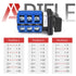 APIELE Universal Rotary Cam Selector Switch, 3 Position, 440V, 32A, 12 Terminal