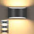 TRLIFE Modern Wall Sconces, 3000K/4000K/6000K Selectable and Dimmable LED Wall Sconce 12W