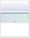 DocuGard Blue/Green Prismatic Middle Check - 8.5 x 11 Inches, 24 lb, 500 Sheets, 1 Check Per Sheet