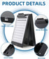 Metal Clipboard with Storage, Heavy Duty Aluminum Clipboards, Letter Size, Dual Storage Binder for Teacher, Nurse,