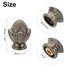 PATIKIL 34 27mm 1 Set x Lamp Finials Caps Knob, Solid Lamp Shade Top Decoration Screw Cap Nuts with Brass Reducing