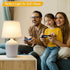 Sucolite 16'' Set 2, Table Lamps of Bedside Nightstand Lamps for Bedroom Kids Room, Cute Desk Lamps with Studded