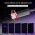 1Pc Black USB Star Projector Night Light, Adjustable Romantic Starry Sky Projector Car Light for Various Occasions
