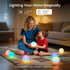 3-inch 16 IP65 1 Pack LOFTEK Rechargeable LED Ball Lights, Sphere Night Light, RGB Color Glowing Mood Lighting