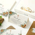 50 Whaline Pcs Funeral Thank You Card Sunflower Eucalyptus Sympathy Thank You Card with Sticker Envelope Greenery
