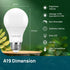Bulbs A19 Bulbs 9.5W Bulbs, 75 1200 E26 5000K 6 Pack Linkind Dusk to Dawn Light Outdoor, Sensor Led Automatic On/Off