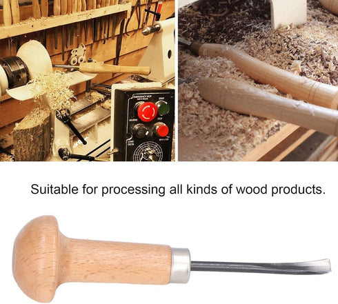 Wood Carving Chisel Gouge, Compact Woodworking Knife for Beginners and Professionals