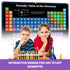 Bigtime Signs 2025 Periodic Table with Real Elements Inside - 35" x 54" Chemistry Poster (All 118 Elements)