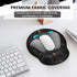 iLeadon Mouse Pad with Wrist Rest Set - Ergonomic Non-Slip Base for Computer Home Office Decor