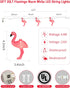 Hobbynors 12FT 20 IP44 3D LED Flamingo String Lights - UL Certified Plug-in Pink Fairy Lights, Waterproof