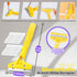 Grout Removal Tool Kit: 24-in-1 Caulking Tools with Silicone Glass Glue, Scraper & Finishing Tools for Home Renovation