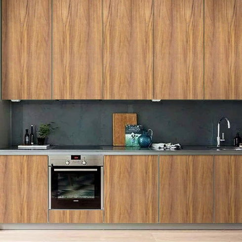 COSNIGHT Wood Grain Contact Paper, Self Adhesive Peel and Stick Wallpaper for Countertop and Cabinet 15.7"x118"