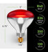 250 R40 Bulbs (2-Pack) Bulb 2,000 E26 120V W att Incandescent Light - Bathroom Infrared Heat Lamp for Chickens Chicks