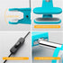 LED Clip Lamp, 5W Super Bright Small Desk Light with 330 Rotation, Clamp for Desk/Table/Bed Headboard, Modern Blue