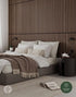 1pc WVH Luxury American Walnut Acoustic Slat Wood Wall Panel Sample, Premium Finish, Interior Decor for Walls