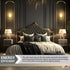 4.5 Inch 60W E26 (Bulb Diodesy- Vintage Wall Sconce Tulip Glass Shade Fixture Max Socket Not Included) Modern Flower