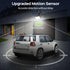 2800LM 16.4 3 1 Pack Adiding Solar Outdoor Lights, LED Flood Lights with Ft Cable, Remote Control Solar Motion Sensor
