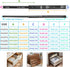 V3VOGUE 4 Cabinet Furniture Hardware Rails - Heavy Duty Drawer Slides,for Desk, Wardrobe, Bedside Table, Dresser,Ball