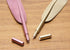 PENTA ANGEL Feather Pens 4Pcs Creative Rollerball Pens with Artificial Wing Feather Ballpoint Gel Ink Gift Set