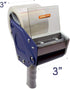 Tape King TX100 Packing Tape Dispenser Gun (3in-Wide, One Set) by Tape King