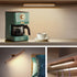 WDLT 360Rotatable Dimmable Wooden LED Battery Wall Light with Touch Switch Magnetic Cabinet Lamp Mirror Light USB