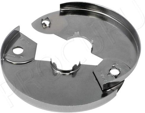 4-Pack Chrome Pipe Cover Plates, 1/2-Inch CTS (5/8" OD) E3755 Hinged Split Escutcheons with Screws