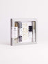 U Brands Modern Office Kit, Marble, Black and Gold, 43 Pieces (058U04-24)