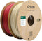 eSUN PLA+ Filament 1.75mm, 3D Printer Filament, 1KG per Spool, Bone White + Fire Engine Red
